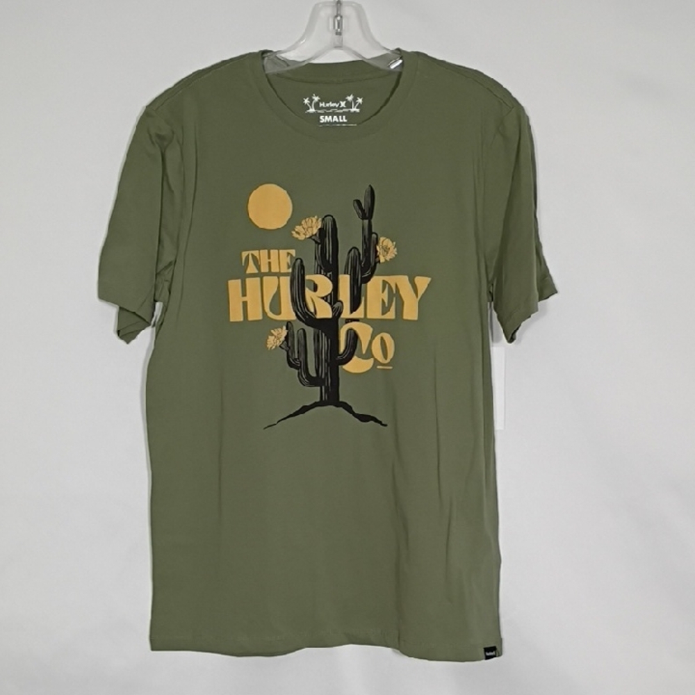 NWT Hurley Malverde Evd Desert Days Short Sleeve Mens Size Small
